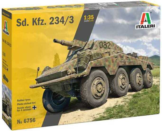 Model Kit vojenský 6756 - Sd. Kfz. 234/3 (1:35)