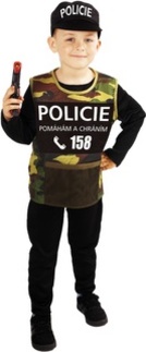 Dětský kostým Policie (S)