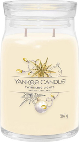 Yankee Candle, Blikající světýlka svíčka ve skleněné dóze, 567 g