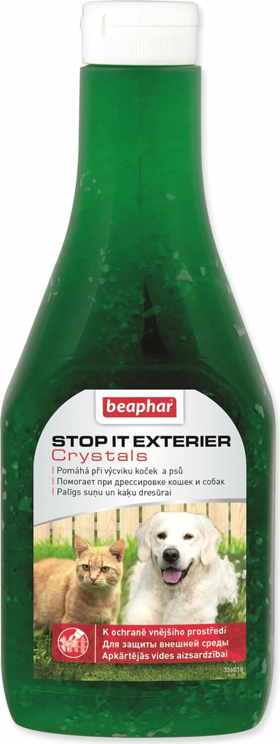 Odpuzovač Beaphar Stop It Exterier Crystal 480 g
