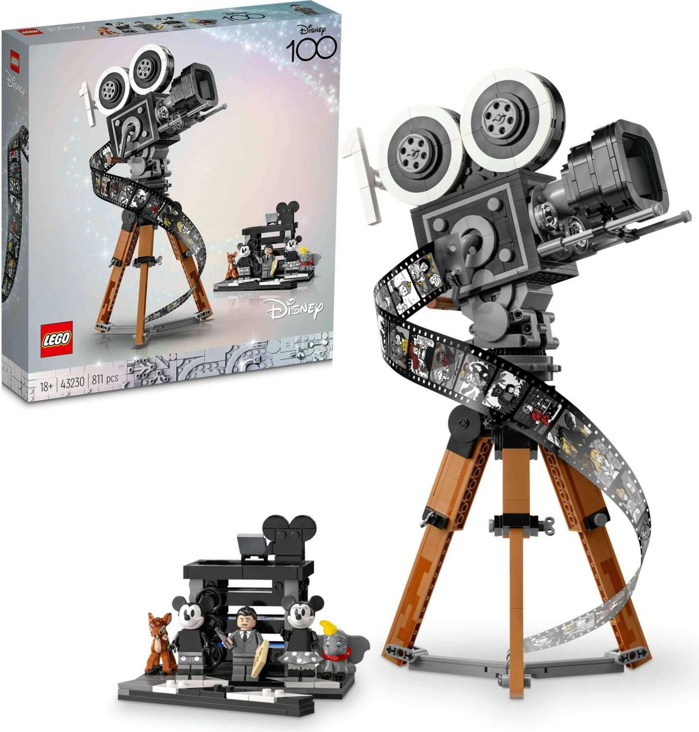 LEGO® - Disney 43230 Kamera na počest Walta Disneyho