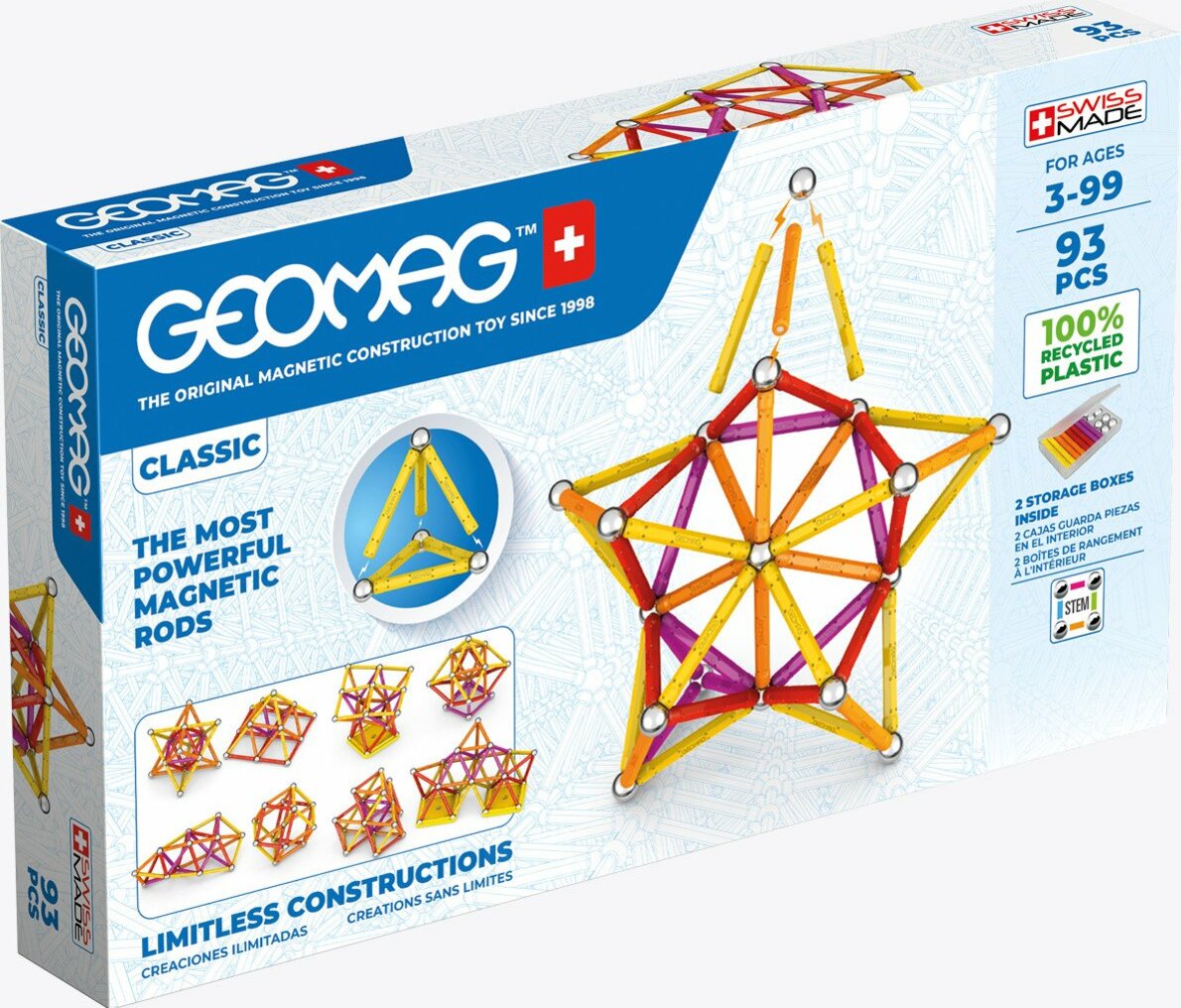 Geomag Classic 93 kusů