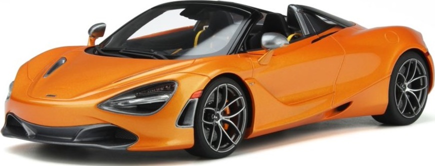 1:18 McLaren 720S Spider Papaya spark orange 2018 - GT SPIRIT - GT819