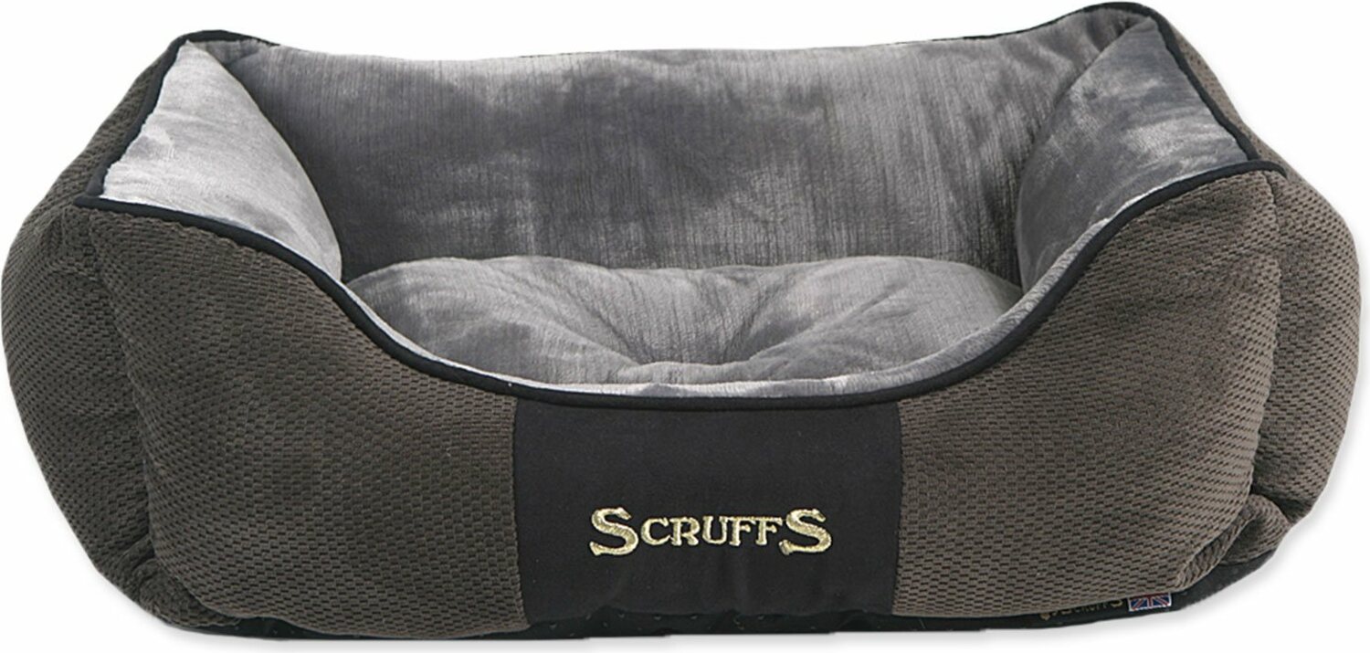 Pelíšek Scruffs Chester Box Bed šedý S 50x40cm