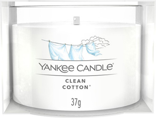 Yankee Candle, Čistý bavlna, Votivní svíčka 37 g