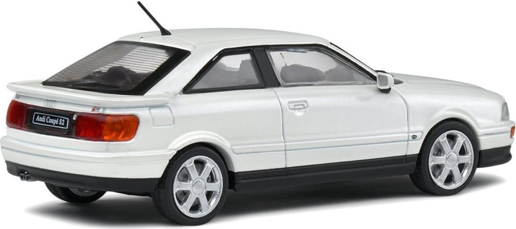 1:43 Audi Coupe S2 Pearl White 1992 - SOLIDO - S43