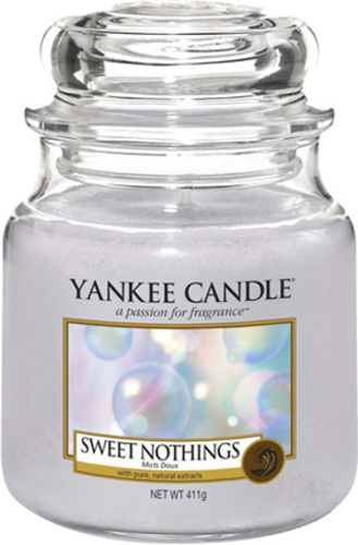 Yankee Candle, Sladké nic Svíčka ve skleněné dóze 411 g