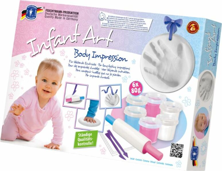 FEUCHTMANN Hmota pro otisky Infant Art Body Impression