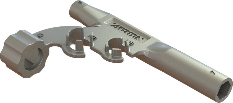 Arrma klíč univerzální kovový 5/7mm, 11/15mm