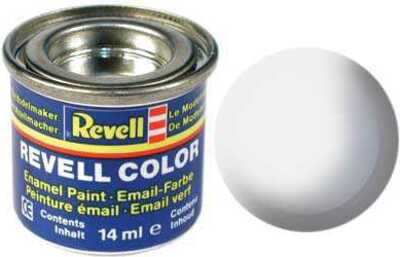 Barva Revell emailová - 32105: matná bílá (white mat)