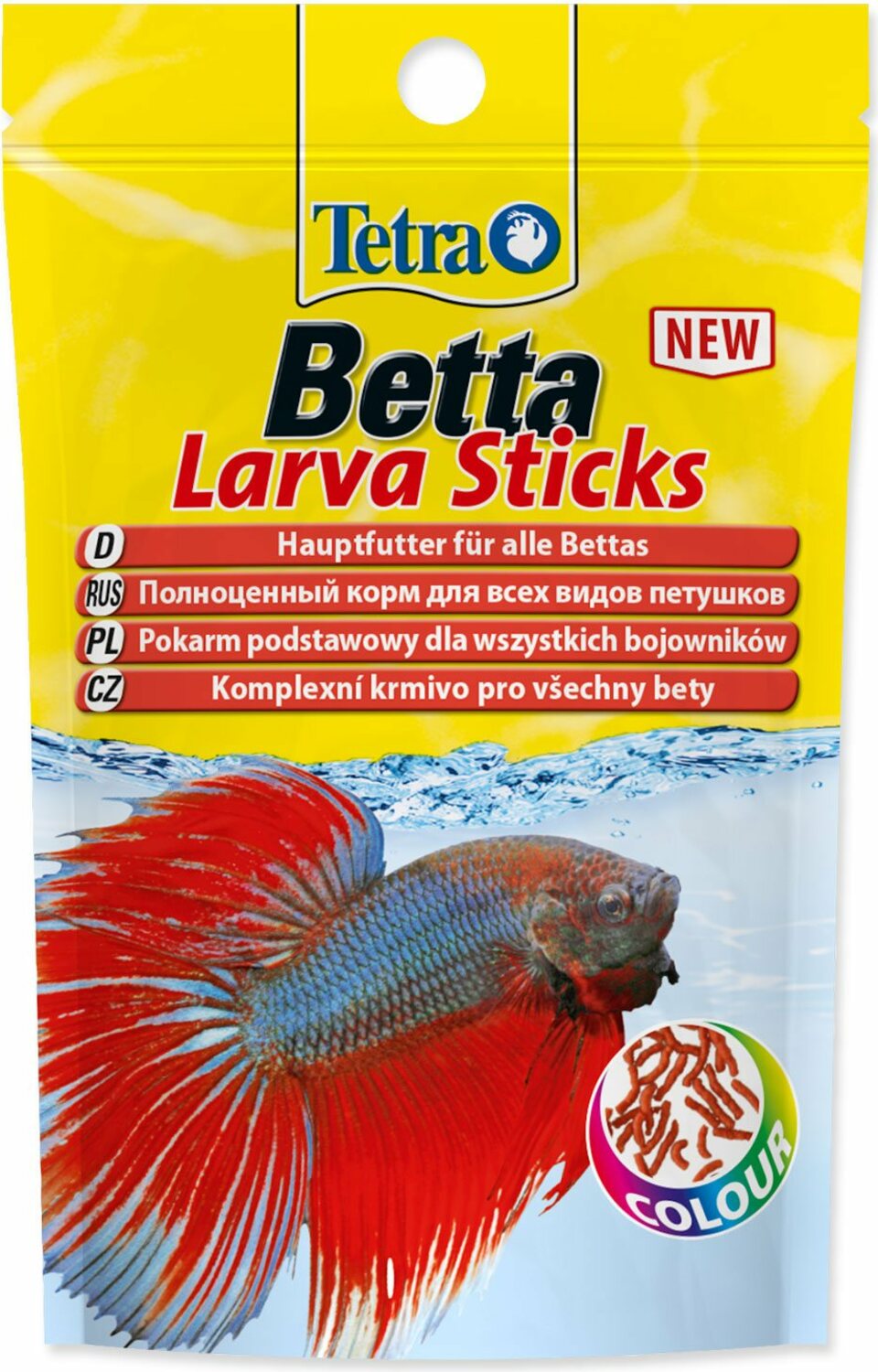 Krmivo Tetra Betta Larva Sticks 5g