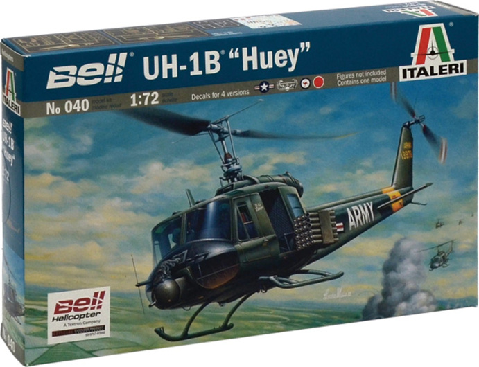 Model Kit vrtulník 0040 - UH-1B HUEY (1:72)