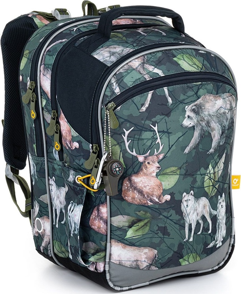 Školní batoh s lesními zvířaty Topgal COCO 22056
