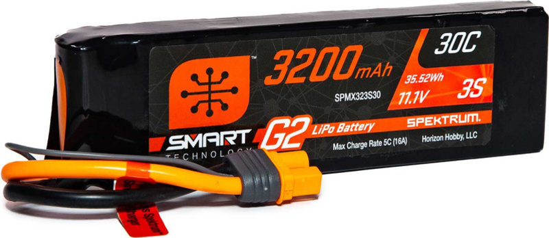 Spektrum Smart G2 LiPo 11.1V 3200mAh 30C IC3