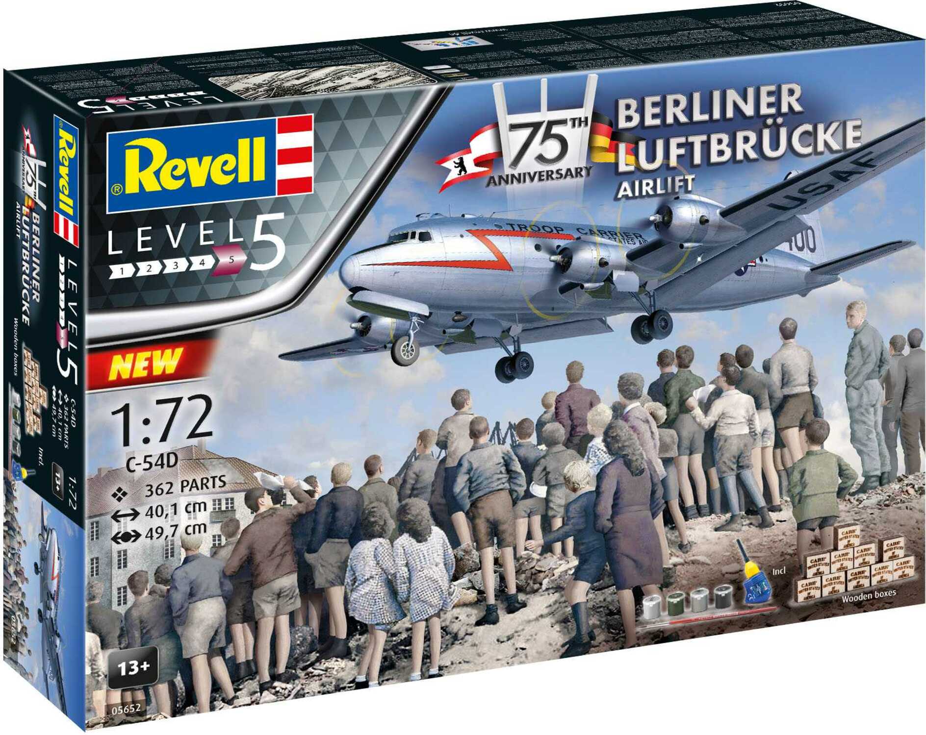 Gift-Set letadlo 05652 - 75th Anniversary "Berliner Luftbrücke" (1:72)
