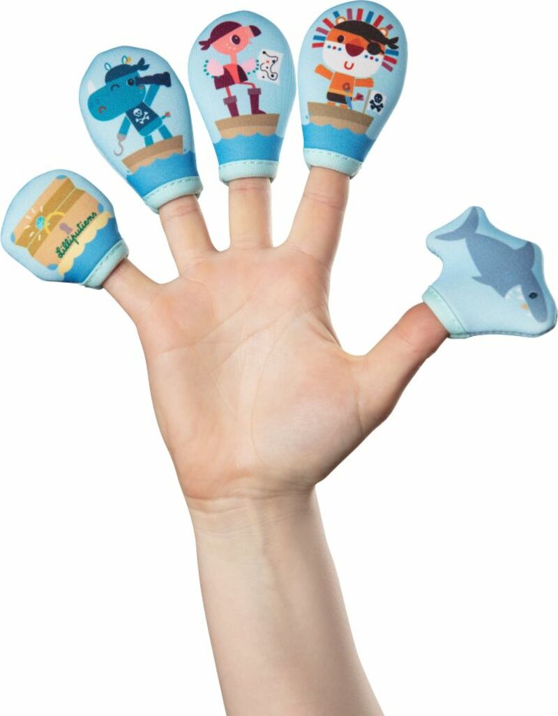 Lilliputiens - pirátské prstové loutky - hračka do vody