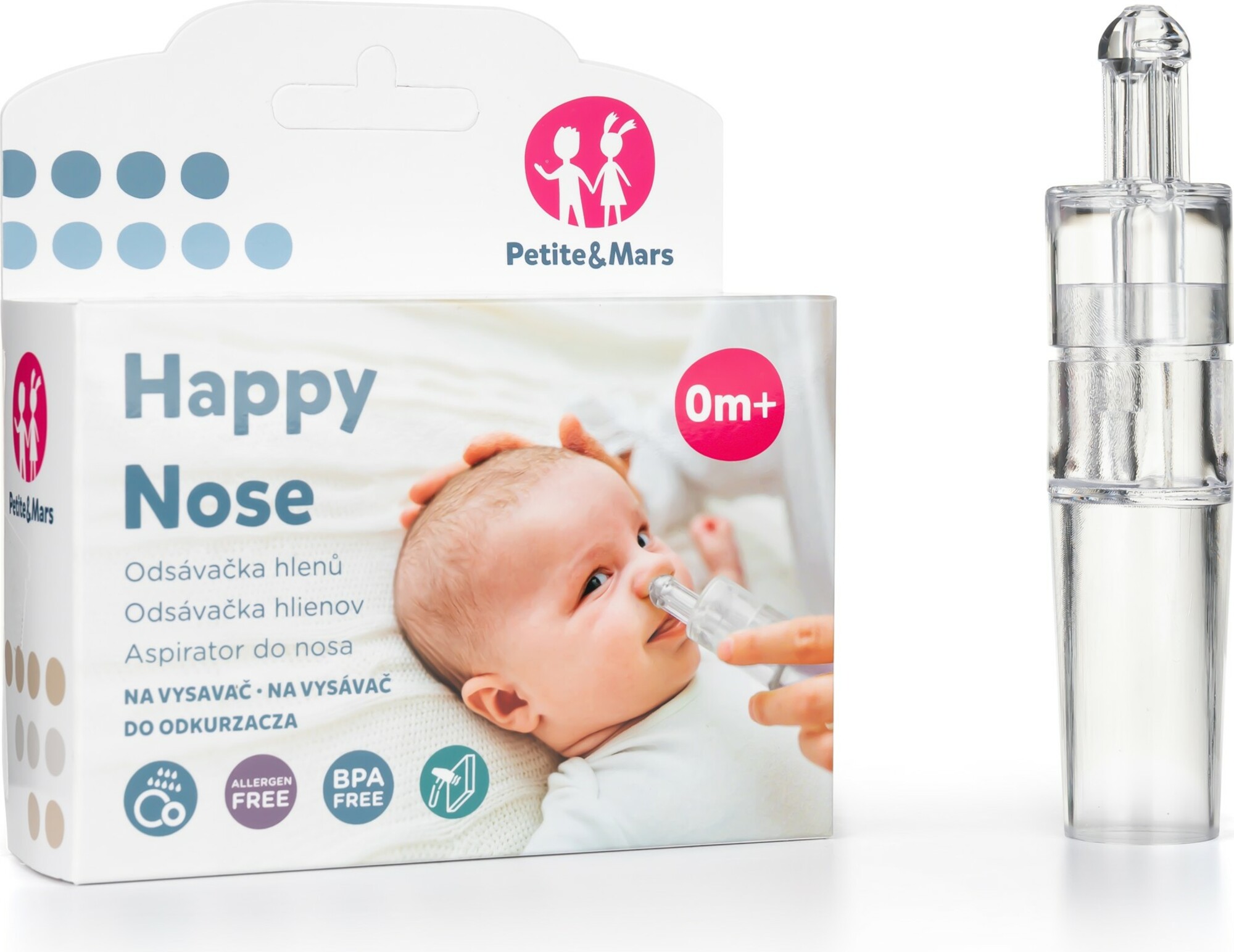 Aspiratore nasale per bambini Saro baby - Menta, per la pulizia del naso