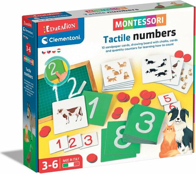 Clementoni Montessori - nauč se číslice