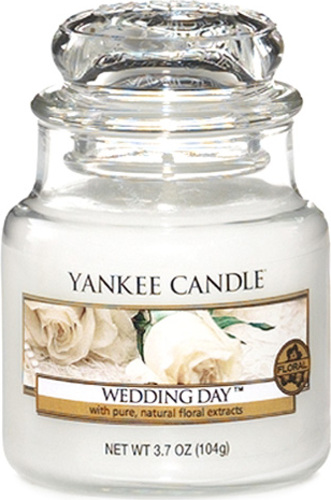Yankee Candle, Svatební den, Svíčka ve skleněné dóze 104 g