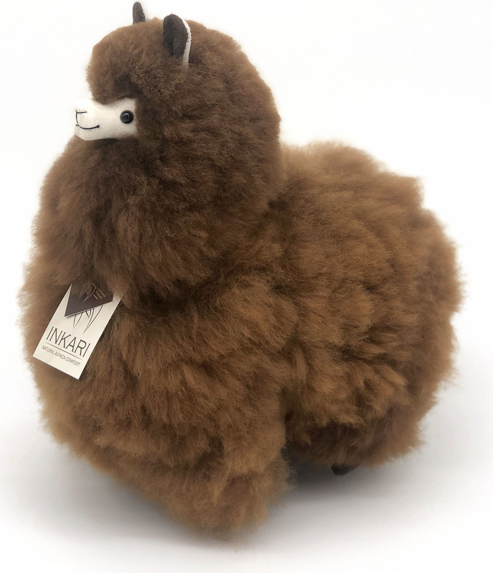 Plyšová hračka Alpaca MEDIUM - WALNUT