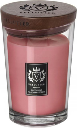 Vellutier Velká svíčka Succulent Pink Gr 515g