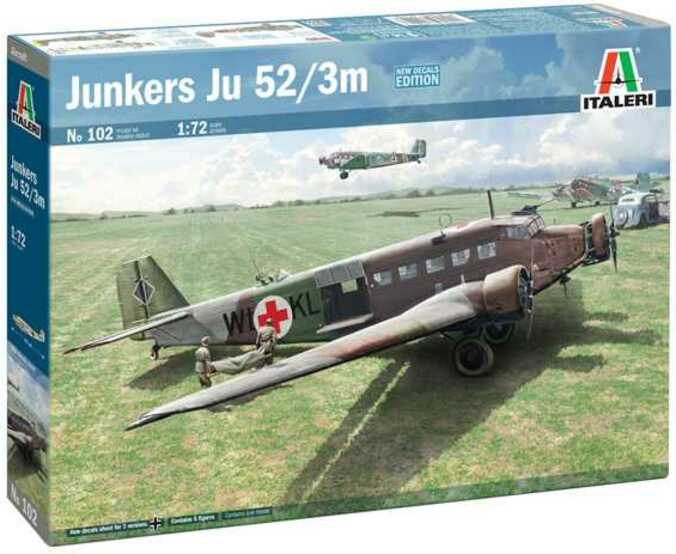 Modelová sada letadla 0102 - Ju-52/3m (1:72)