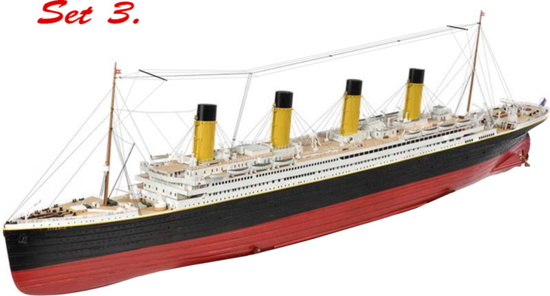 Mantua Model Titanic 1:200 sada č.3 kit