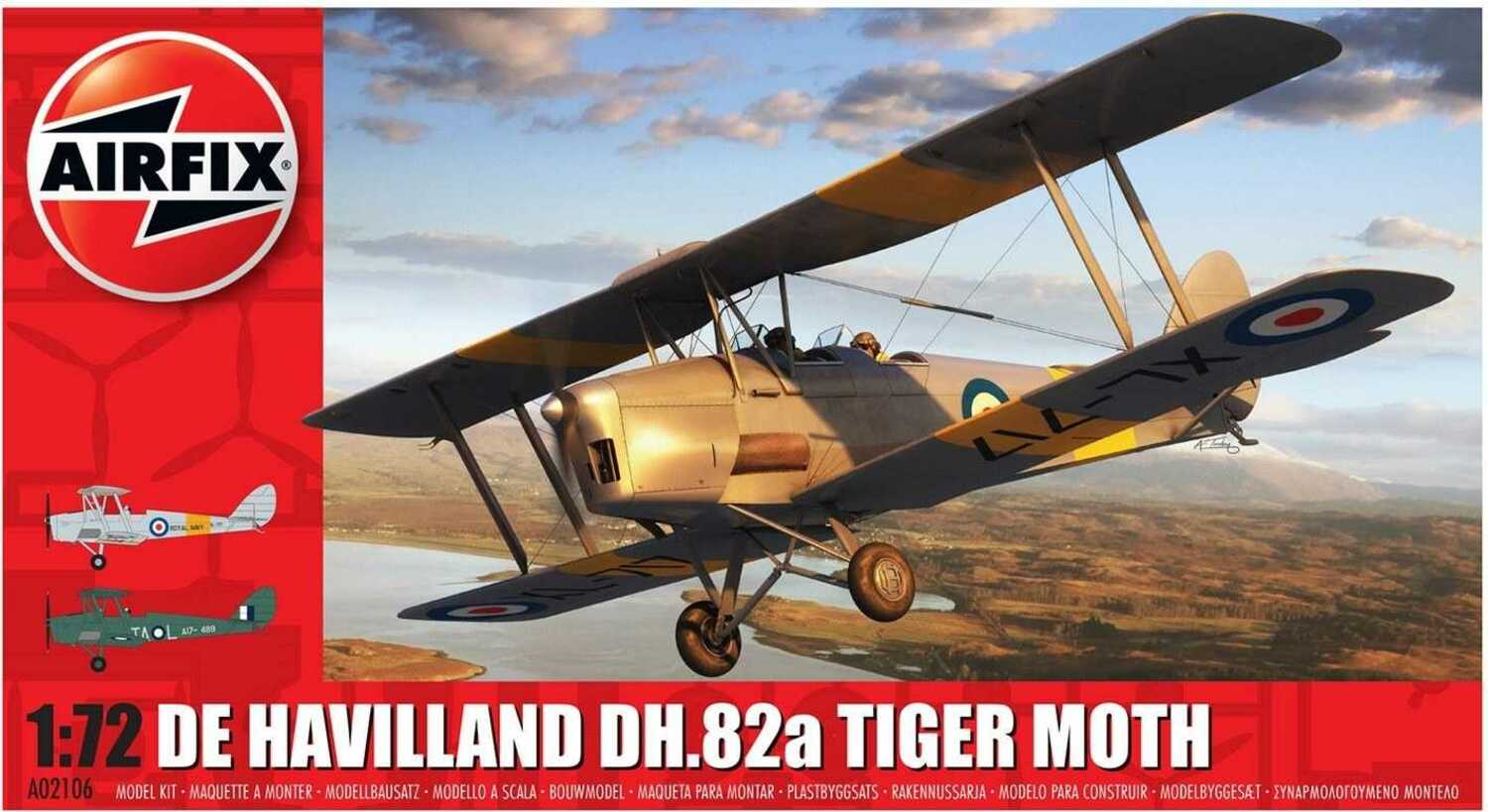 Classic Kit letadlo A02106 - De Havilland DH.82a Tiger Moth (1:72)