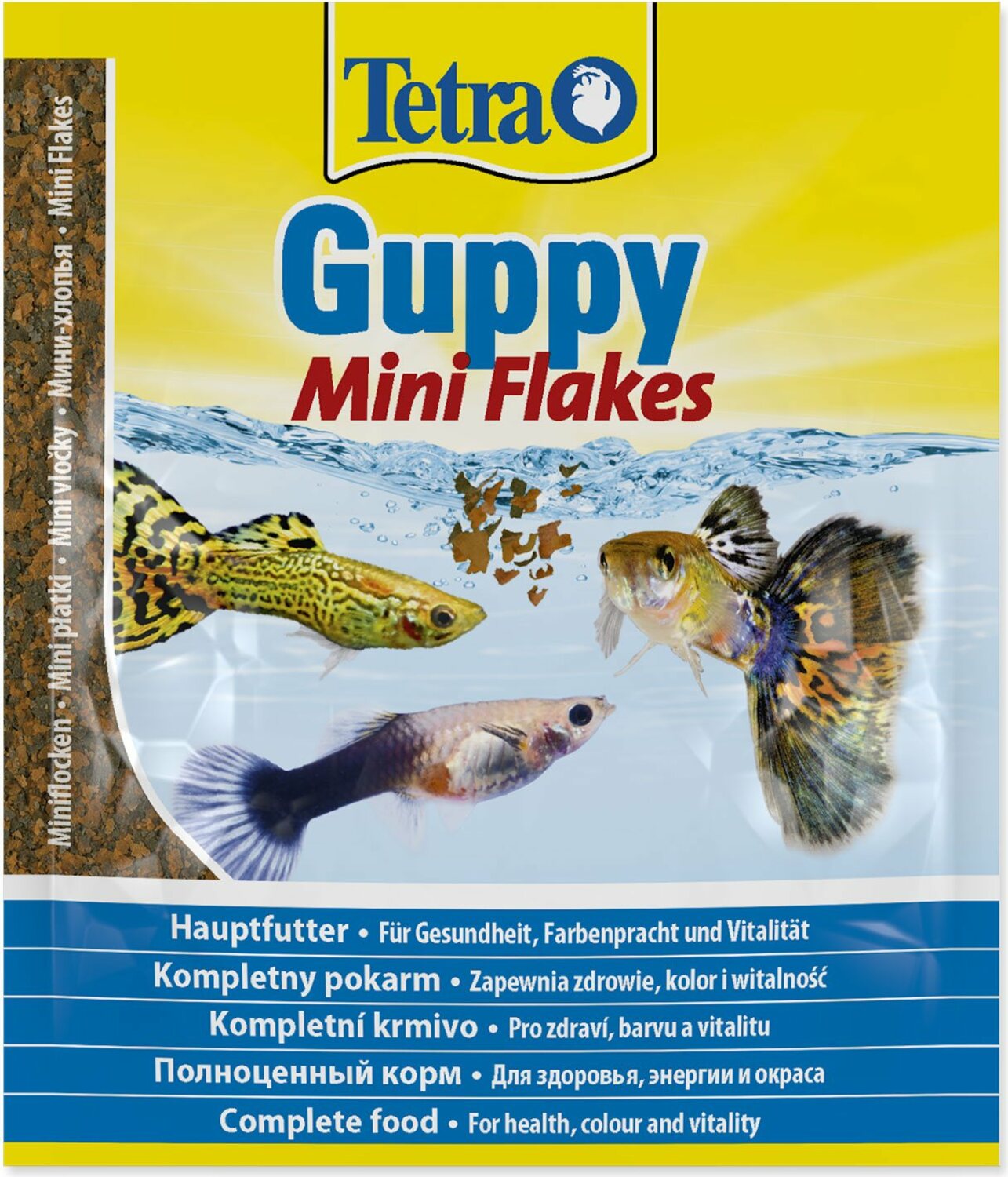 Krmivo Tetra Guppy Food sáček 12g