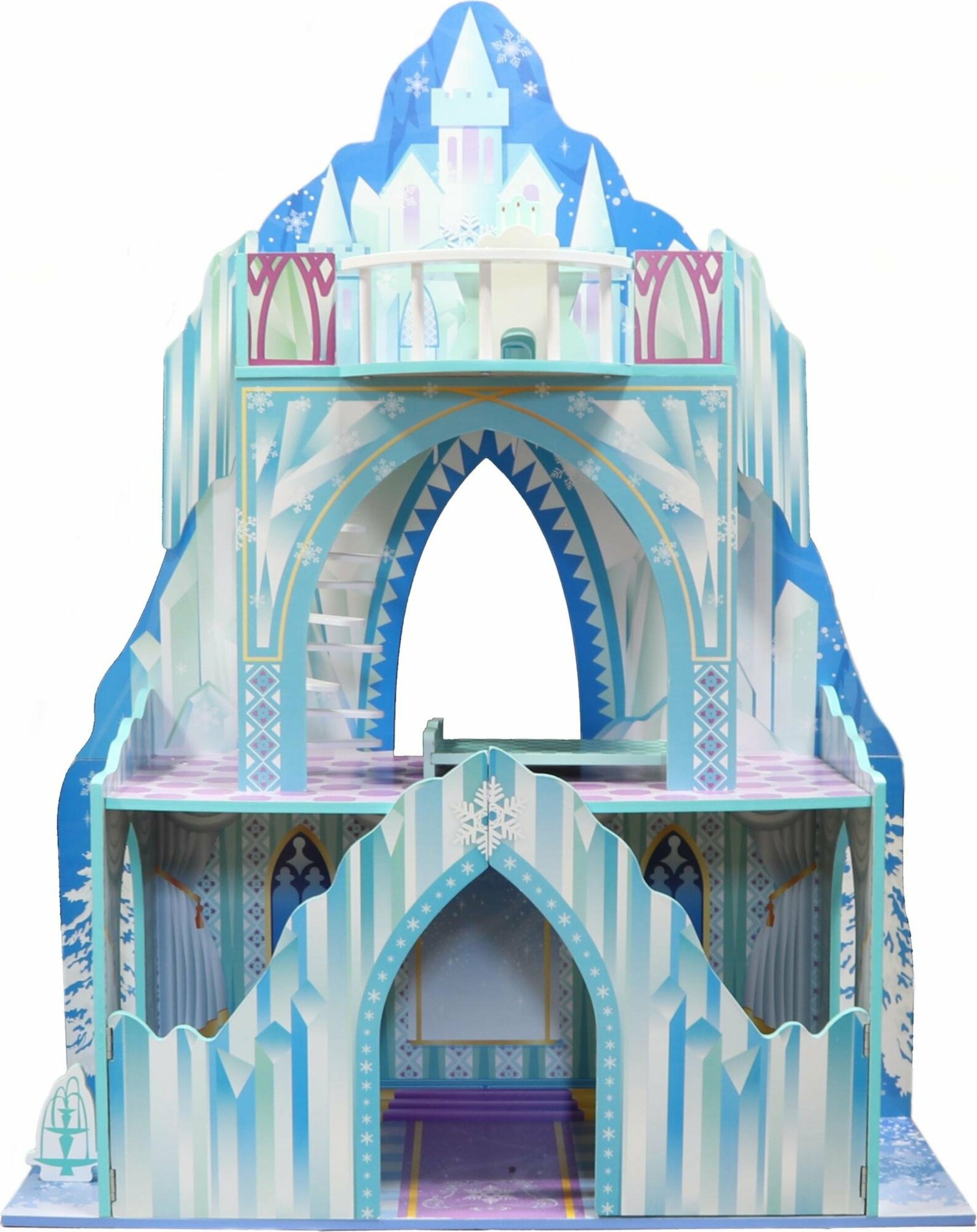 Dřevěný domeček pro panenky Ledové království 103 cm