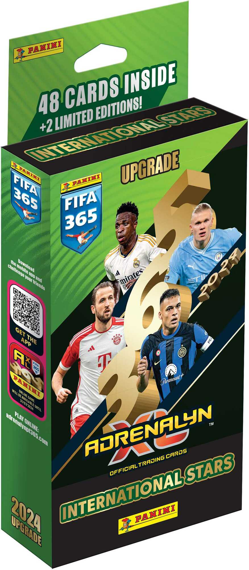 PANINI FIFA 365 2023/2024 - ADRENALYN karty - INTERNATIONAL STARS (UPGRADE)