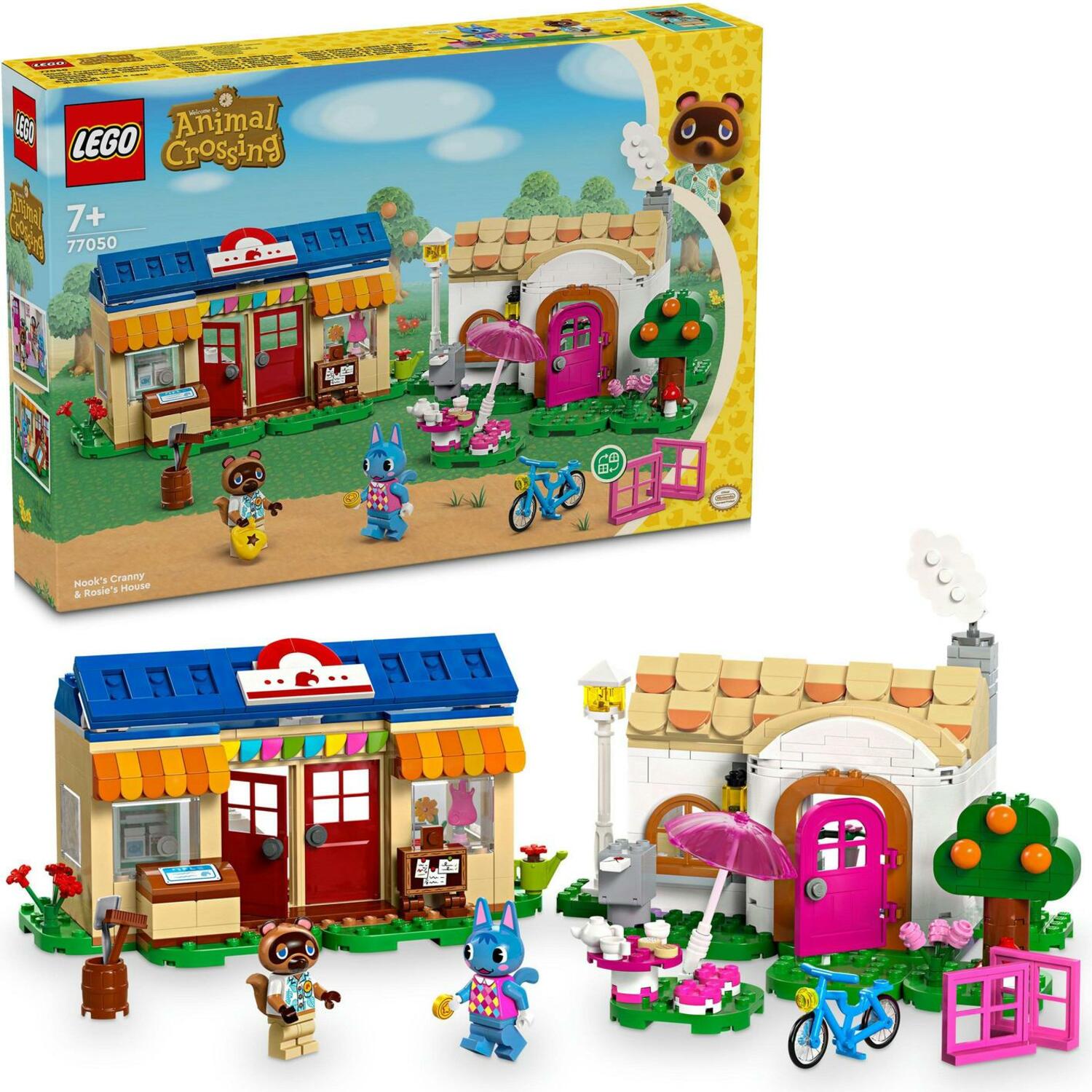 LEGO® Animal Crossing 77050 Nook's Cranny a dům Rosie