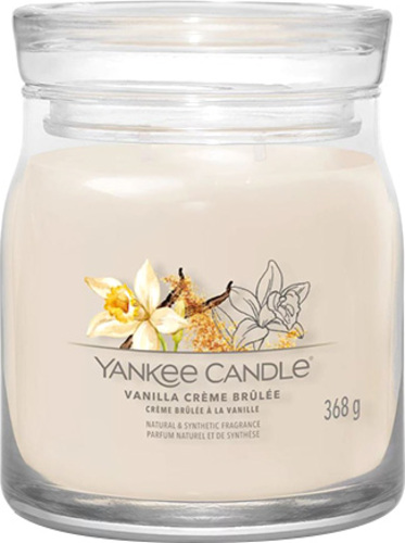 Yankee Candle, Vanilkové creme brulee, Sviečka v sklenenej dóze 368 g