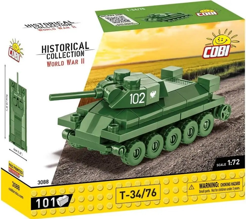 Cobi T-34/76, 1:72, 101k