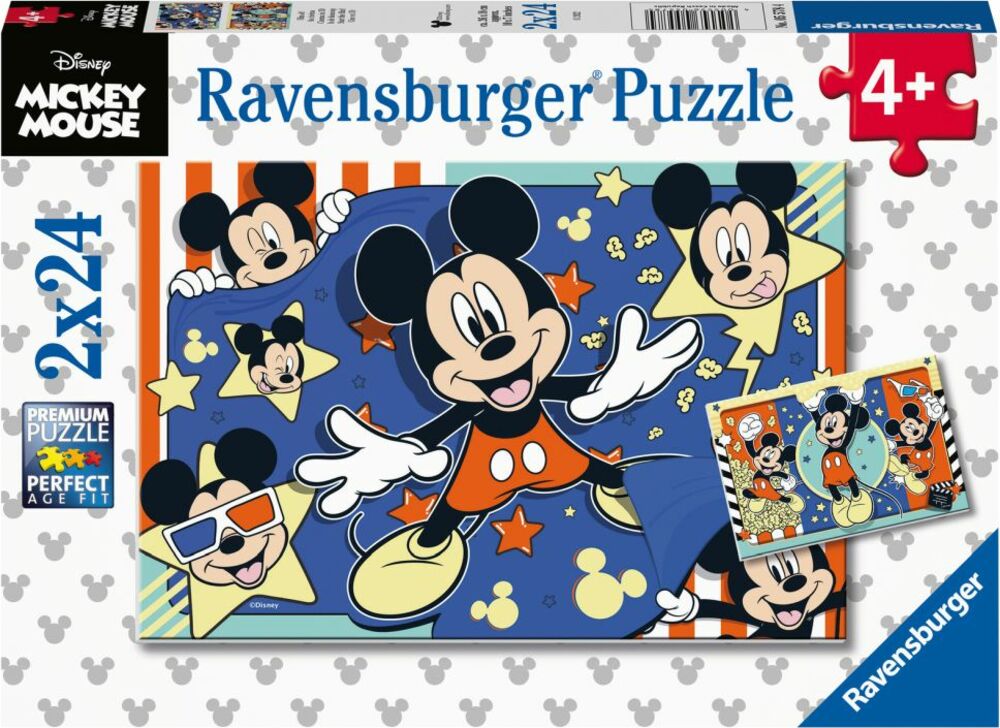 Ravensburger Disney: Mickey Mouse 2x24 dílků