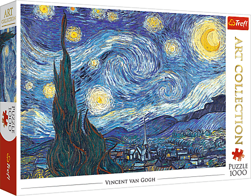 Trefl Puzzle 1000 Art Collection - Hvězdná noc