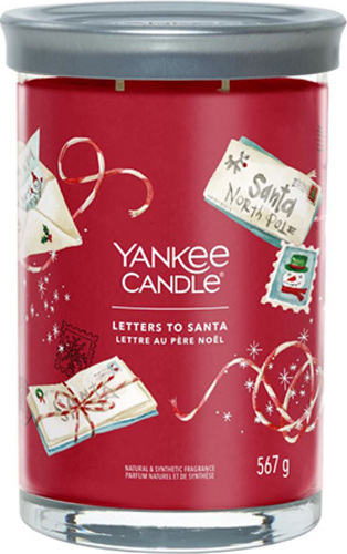 Yankee Candle, Vánoční přání, Svíčka ve skleněném válci 567 g