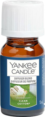 Yankee Candle, Ultrasonic aroma olej, Čistá bavlna, Náplň do difuzéru 10 ml