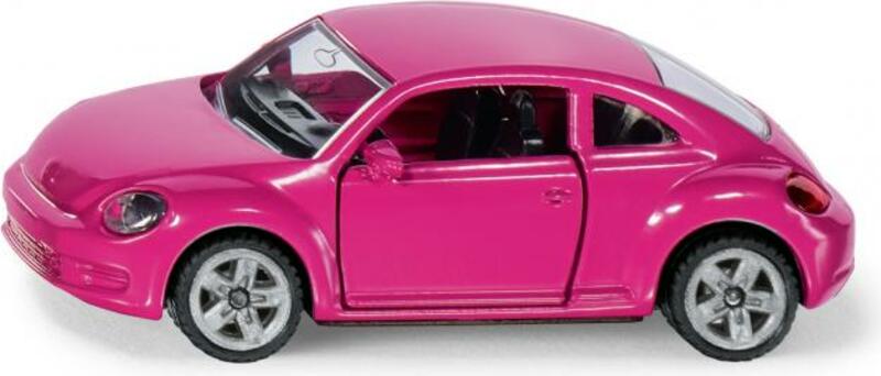 Siku Blister - VW Beetle růžový s polepka