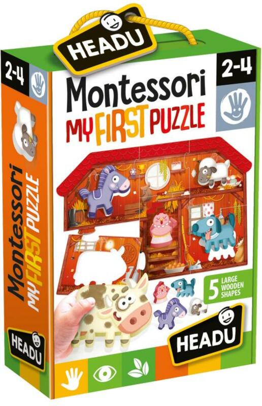 Head: Montessori Moje první puzzle - Farma