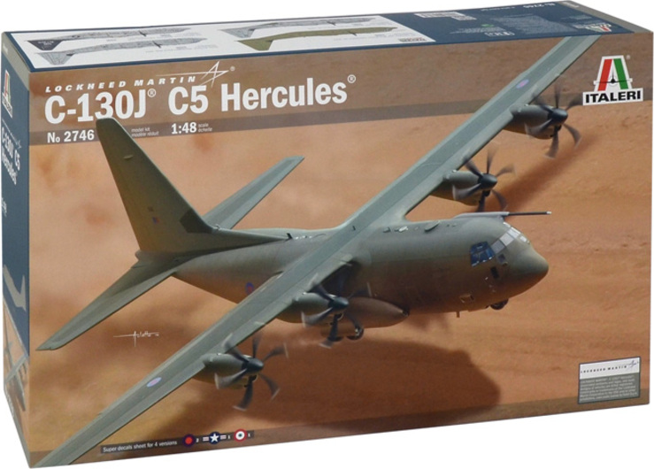 Model Kit letadlo 2746 - C-130J C5 HERCULES (1:48)