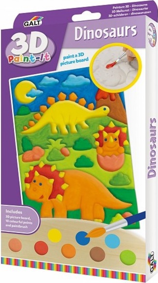 3D omalovánky - Dinosauri