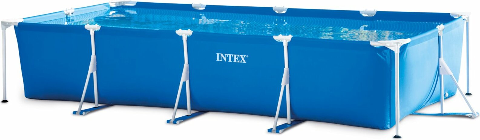 Intex 28274 Bazén Rectangular Frame Pool 450 x 220 x 84cm s kartuš. filtrací