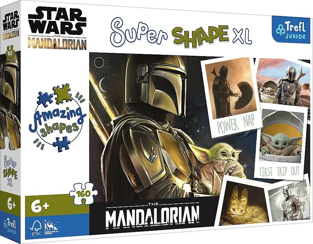 Puzzle 160 XL Super Shape - Mandalorian / Lucasfilm Star Wars Mandalorian FSC Mix 70%