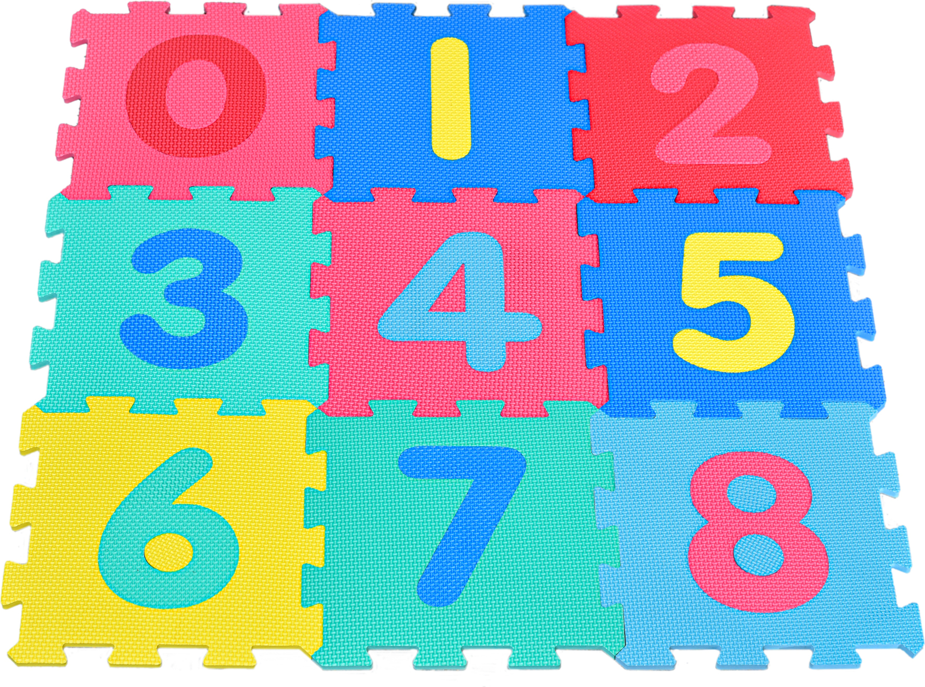 Puzzle podložka pěnová s čísly