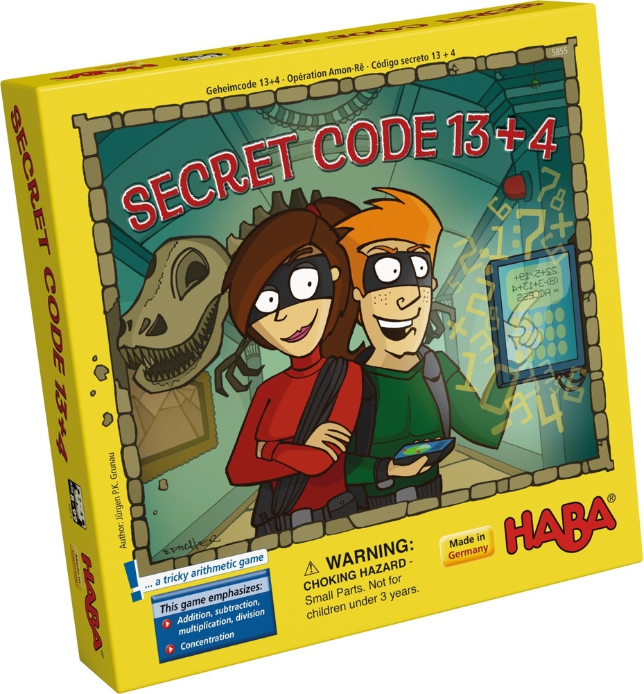 Haba Rodinná společenská hra Tajný kód 13+4