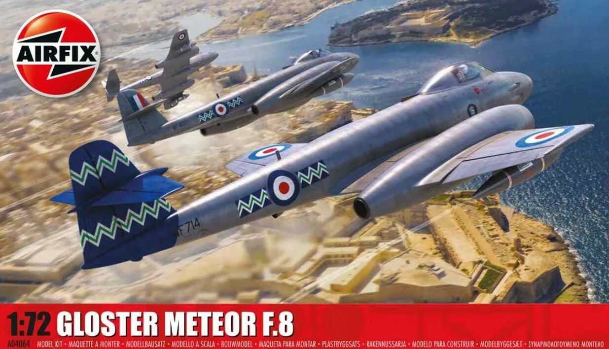 Classic Kit letadlo A04064 - Gloster Meteor F.8 (1:72)