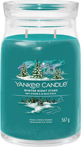 Yankee Candle Hvězdy zimní noci Svíčka ve skleněné dóze 567 g