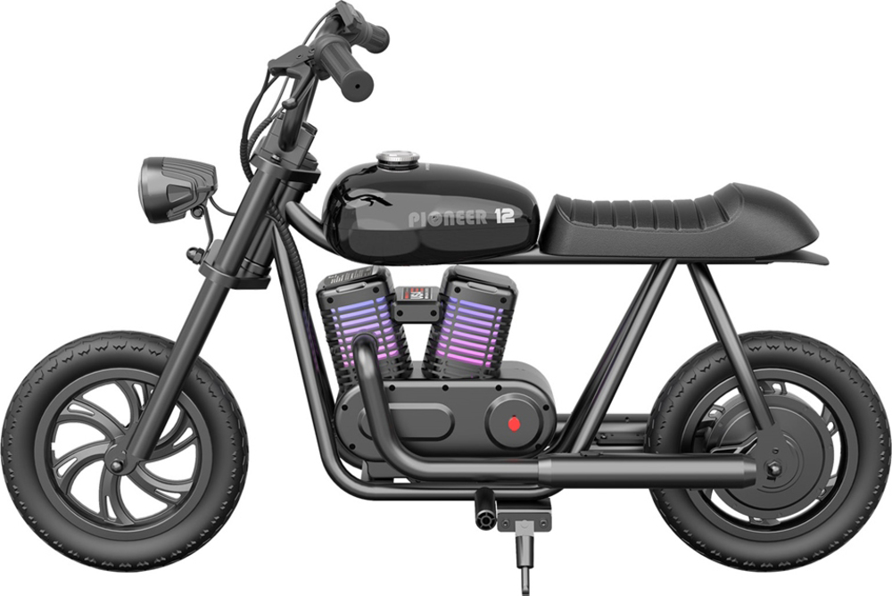 HYPER GOGO 1034184 Pioneer 12 Plus Black - dětská elektrická motorka