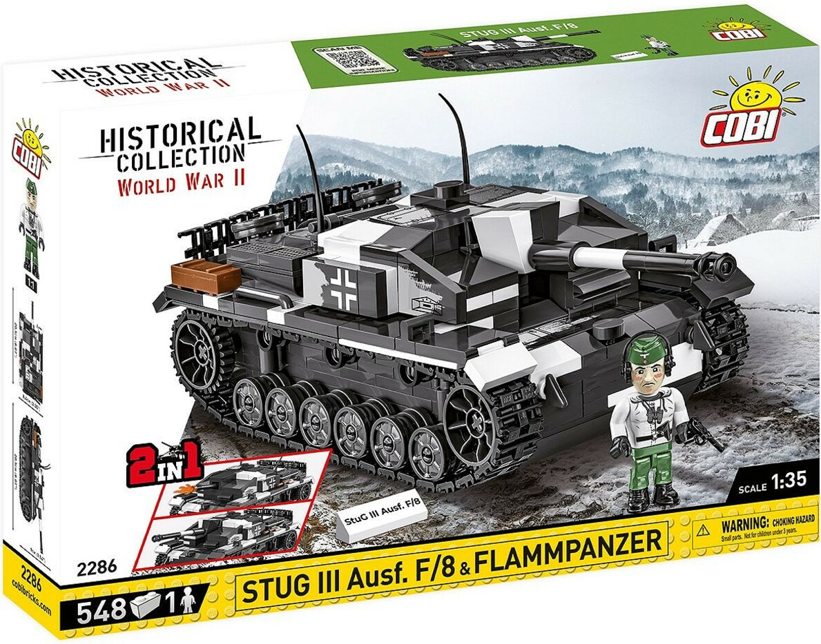 WWF Stub III Ausf F Flammpanzer 2v1, 1:35, 536k, 1f